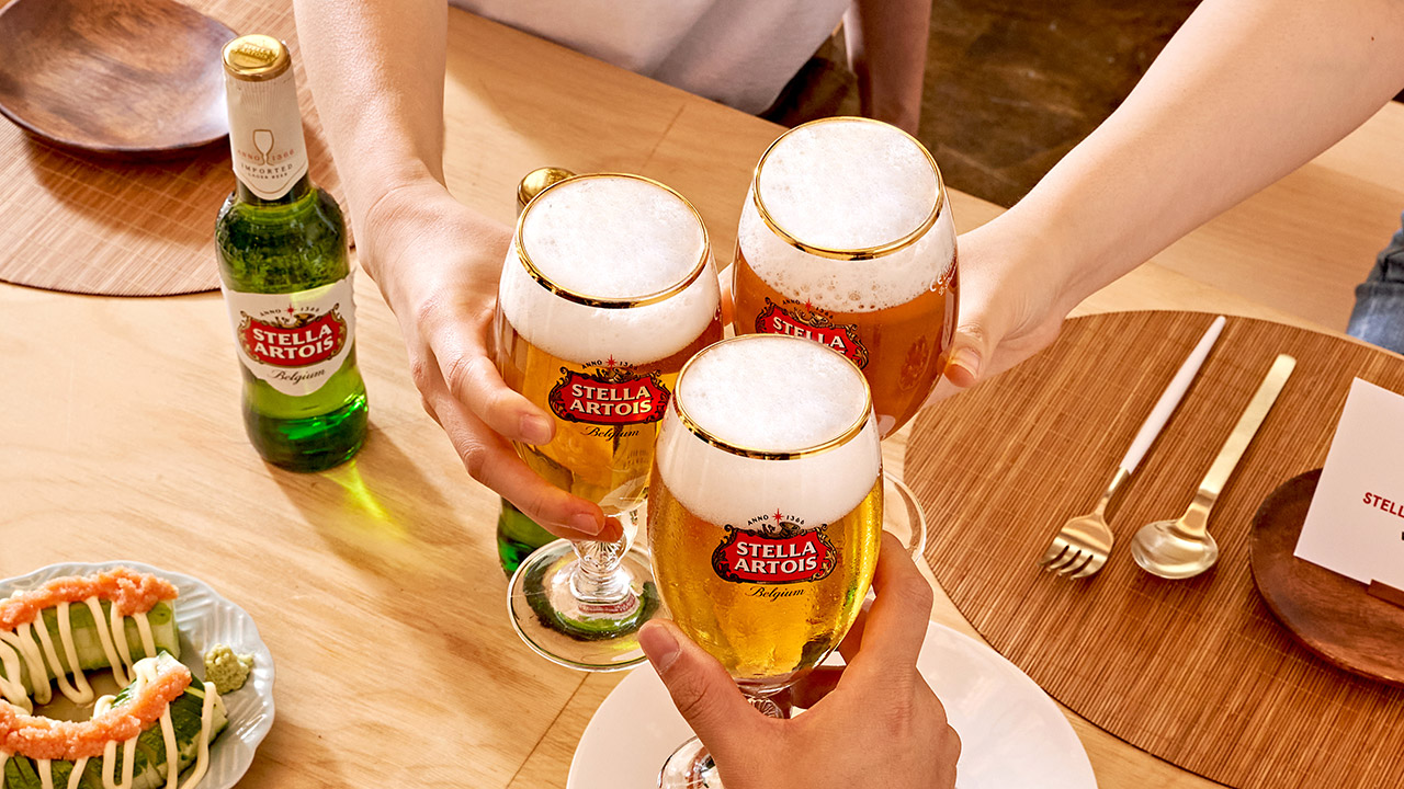 스텔라 아르투아 다이닝 클럽 아트워크 포스터