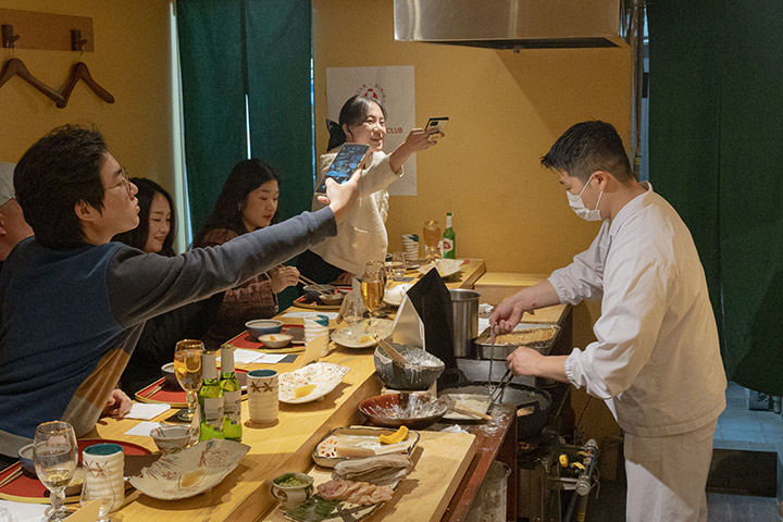 커플이 함께하는 다이닝