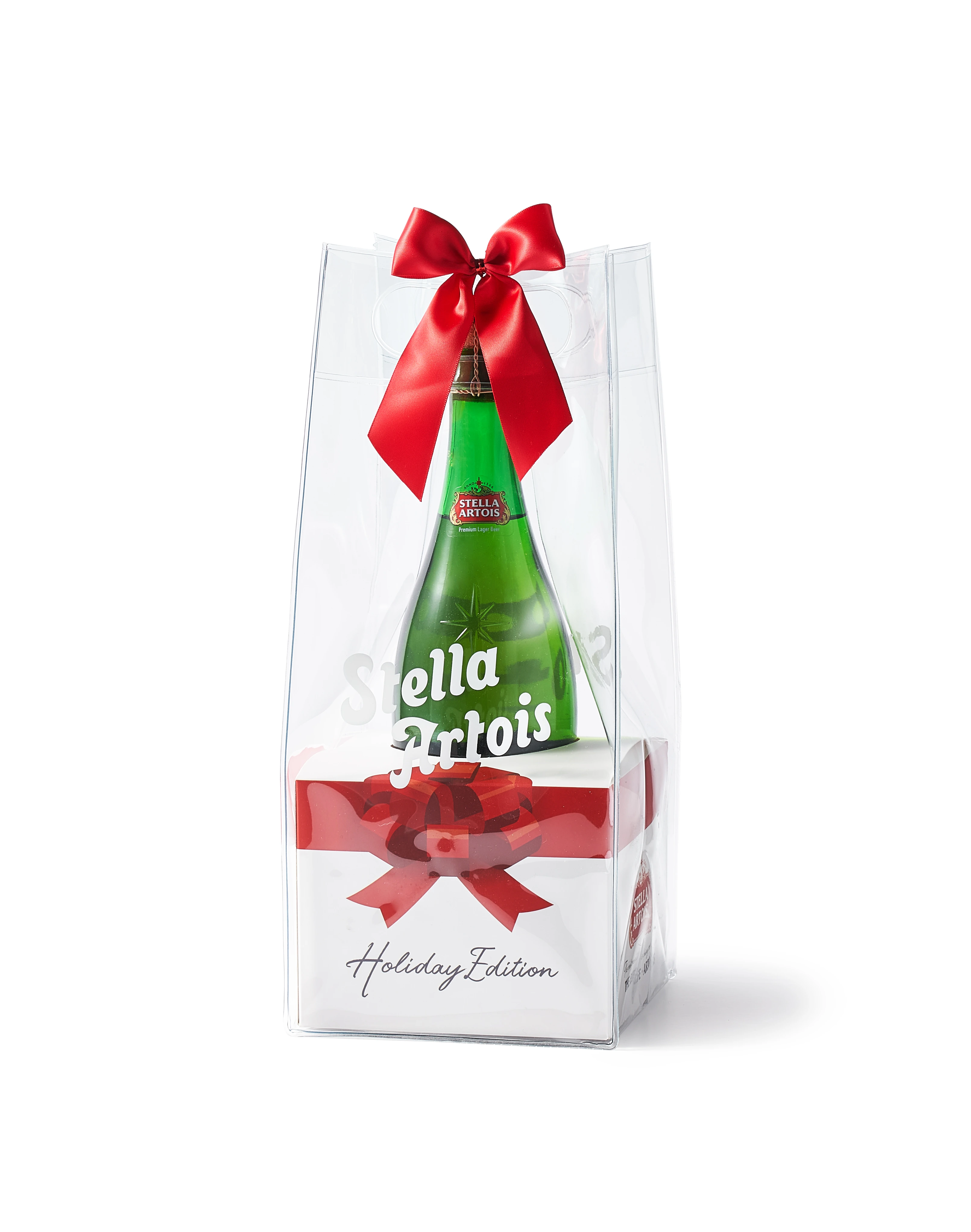 스텔라 아르투아 홀리데이 에디션 투명 기프트백