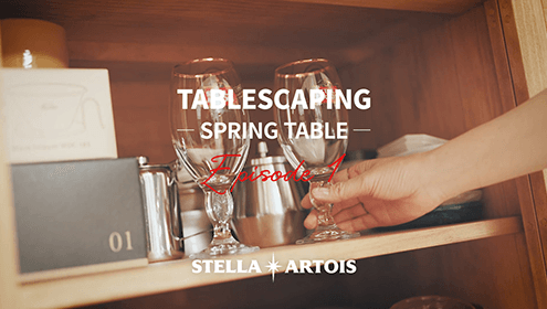 스텔라 아르투아 테이블스케이핑 스프링 테이블 에피소드1