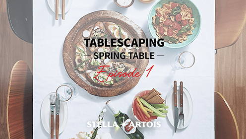 스텔라 아르투아 Taste More 캠페인 푸드 테이블 (탭2, 두 번째)