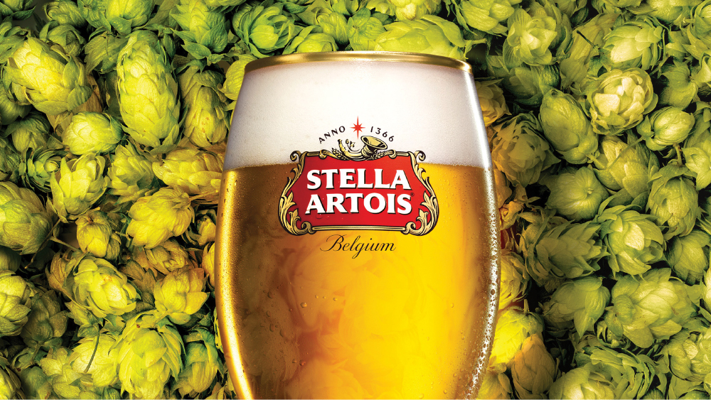 STELLA ARTOIS 맥주 사진